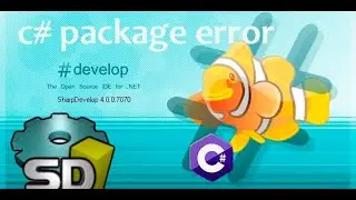 c# package error fixed //  c# ide download and install