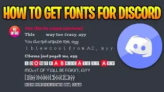 How to Get Fonts for Discord (Styled Text)