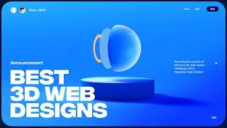 Top 50 Best 3D Web Designs - Minh x Dora Challenge 2023