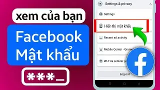 Cách xem mật khẩu Facebook của bạn nếu bạn quên nó !!