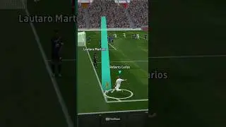 Crazy angle freekick challenge🤯  