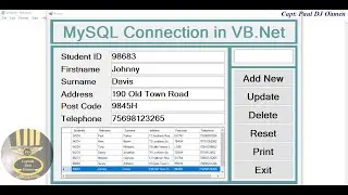 How to Connect MySQL Database in Visual Basic. Net - Full Tutorial