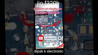 jio f320b 50/charging show not Sev problem solution jumper