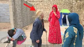 A 90-year-old man's marriage proposal to Shahla: the tears of his children