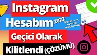 Instagram Hesabım Kilitlendi Nasıl Açabilirim (2024) | Hesabın Geçici Olarak Kilitlendi