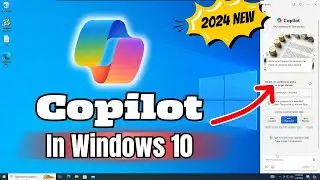 How to ENABLE Copilot in Windows 10 (UPDATED*) 2024