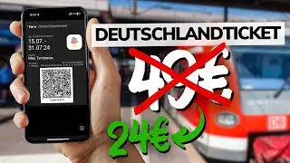 Deutschland-Ticket anteilig / günstiger kaufen: So bekommst du das 49€ Ticket günstiger! 🙏🏽