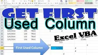 Get the First Column instead of the Last Column in Excel VBA