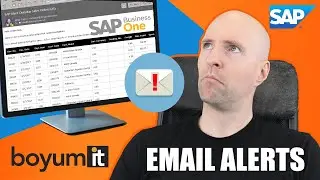 Custom HTML Email Alerts with SAP Business One!