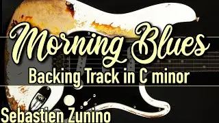 Morning Slow Blues Backing Track in C minor