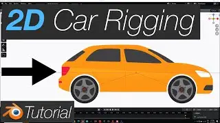 [3.4] Blender Tutorial: Rigging and Animating 2D Cars