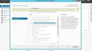 Exchange Server 2013 Installation on Server 2012 ( install ADLDS) part 05