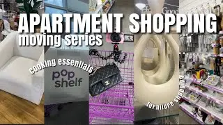 VLOG: SHOPPING FOR MY FIRST APARMENT, Getting The Essentials, What to Buy For My First Apartment