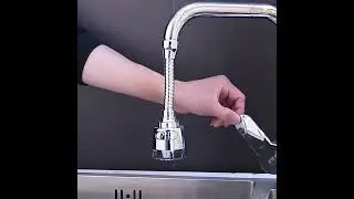 Экономайзер, насадка на смеситель,распылитель  для кухни на кран, душевая насадка, Turbo Flex 360