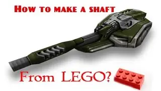 How to make a shaft from Lego? - Shaft Tutorial