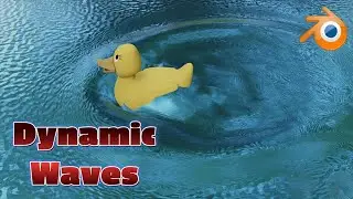 Blender  Dynamic Waves