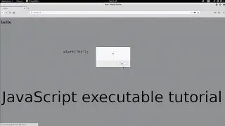 JavaScript executable tutorial in Linux
