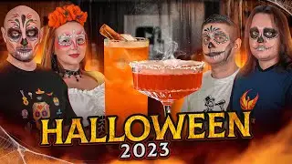 Коктейли на HALLOWEEN 2023 🎃 С сухим льдом, яблоком и тыквой