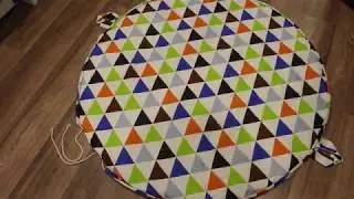 Как сшить коврик для игр.