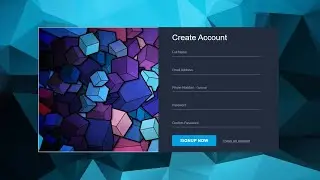 How To Create A  Login Box & Sign Up Box with HTML, CSS, SASS, JS | UI DESIGN BOX | PRAROZ