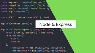 Create REST API using Nodejs and express
