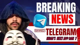 Telegram: Indias Next App Ban? | The Dark Side of Telegram: A Hidden Danger? | hacker vlog