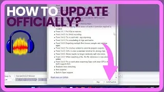How To Update Audacity Officially