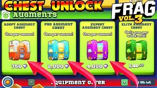 Adept, Pro, Expert Augment Chest Goodies, Fighters Cup - FRAG PRO Shooter