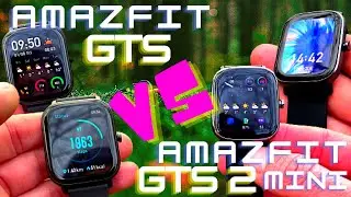 Amazfit GTS vs Amazfit GTS2 Mini Review & Comparison | How Are They Different? Which One Is Best?