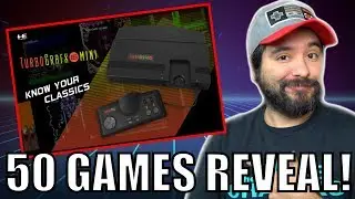 HUGE TURBOGRAFX 16 MINI NEWS!  ALL 50 GAMES REVEALED! | 8-Bit Eric | 8-Bit Eric