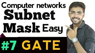 Subnet Mask | Subnet Mask in hindi | Subnet Mask calculation in hindi | Computer Network lectures #7