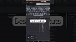 10X faster editing with THESE Shortcuts / 1min Tutorial / DaVinci Resolve  