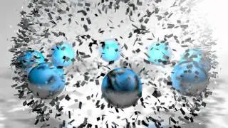 Cinema 4D - Abstract Sphere Lighting (My first animation)  C4D