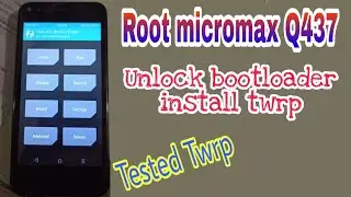 Root micromax q437 go, install twrp in micromax q437, micromax q437 ko kaise root kare