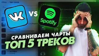 [стрим] Сравниваем ТОП ЧАРТ ВК и МИР Spotify | Где Музыка Лучше?