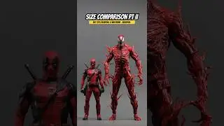 Size Comparison Part II: Hot Toys Marvel Studios Deadpool & Wolverine - Deadpool 