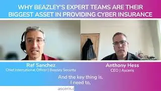 Why Beazley’s expert teams are their biggest asset in providing cyber insurance | Raf Sanchez