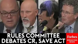 Sparks Fly As Democrats & Republicans Debate CR, SAVE Act In House Rules Committee