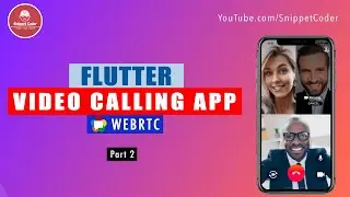 Flutter WebRTC Video Calling Meeting App - Part2