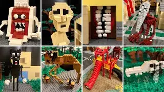 All LEGO Trevor Henderson Creatures | Trevor Henderson Nightmare World