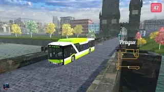 Самый запутанный маршрут. Прага/The most confusing route. Prague #47 (Bus Simulator 23)