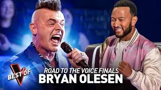 ROCKSTAR Stole the Show & Blew Away the Coaches With His Incredible Voice | Road to The Voice Finals