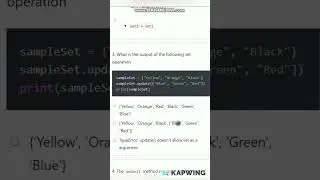 Set Update Method Confusion 