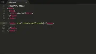HTML Tutorials - 45 - Adding Audio to website (HTML5 Audio)