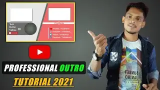 How To Make YouTube Outro in Mobile | YouTube Outro Tutorial | How To Make Outro on Android
