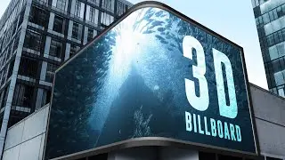 3D Billboard Video Template | After Effects
