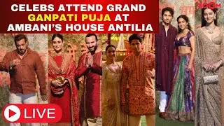 Ambani Ganpati Puja 2024 LIVE: Salman, Sidharth-Kiara, Shraddha attend Ganesh Puja at Antilia