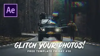 How to GLITCH Objects in Photos! | After Effects Tutorial