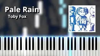 Pale Rain - Toby Fox (Piano Tutorial)