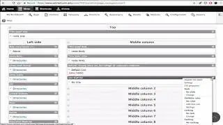 Identifying a bios staff list on Drupal page
